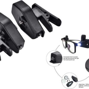 clip on glasses light